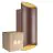 Lot 6x Nordlux Nico Applique Murale Aluminium Rouille Up & Down | IP54 - Convient pour 2x GU10