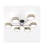 Emibig Plafonnier Maga Acier Brun | Convient pour 6x E14 - Max 10W